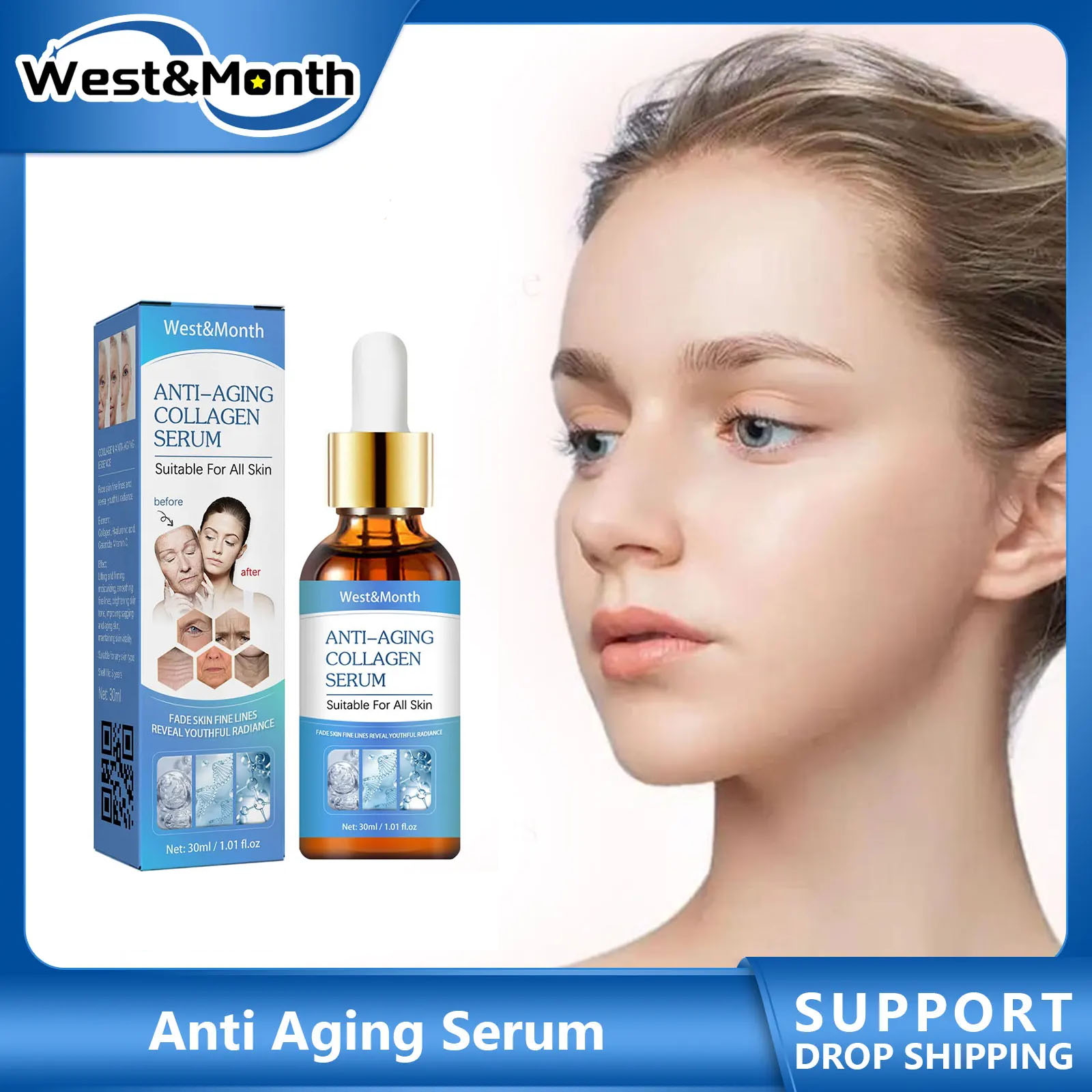 Silk Press Serum - Wrin-kle Temizleme Serumu Aydınlatıcı Alın İnce