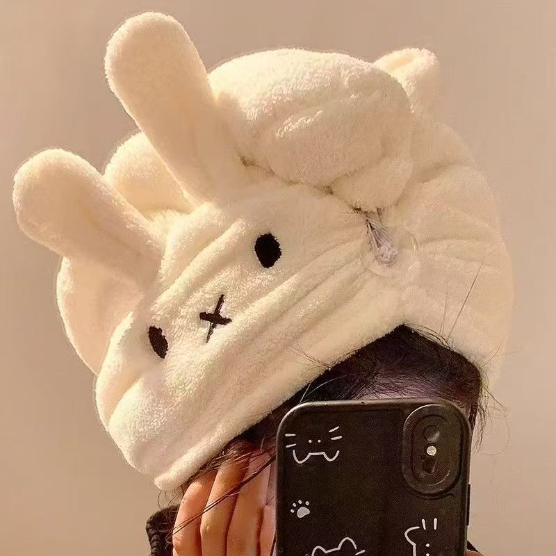Hair Care Japan Products - Sevimli Tavşan Kulaklı Şapka Miffy Kuru