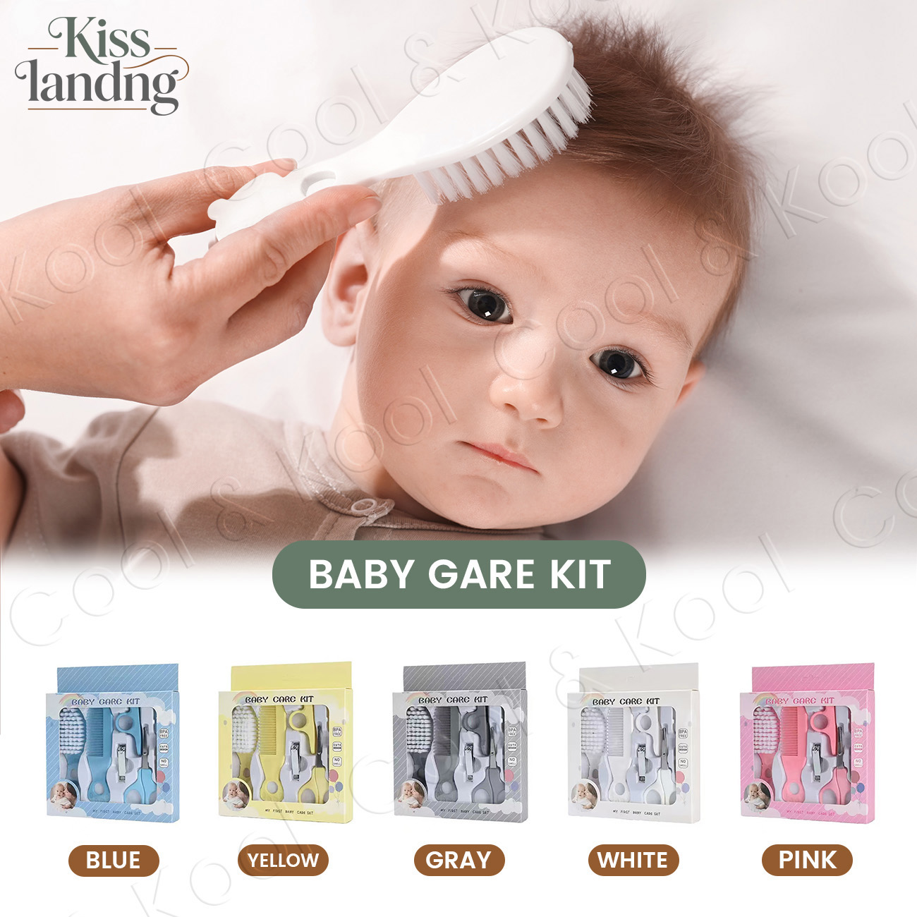 Hair Care Kit - Bebek Hijyen ve Bakım Seti, 6