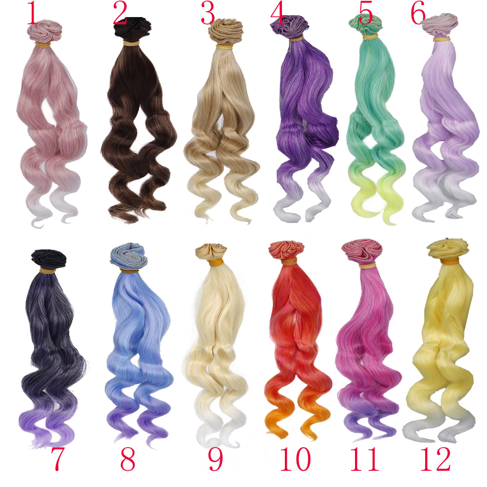 Hair Care For Wavy Hair - Rus yapımı oyuncak bebek saçı 25cm