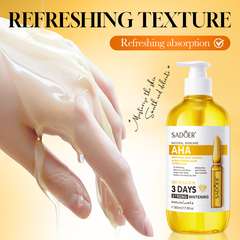 SADOER AHA Beyazlatıcı Vücut E - Silk Press Serum incelemesi ve fiyatı