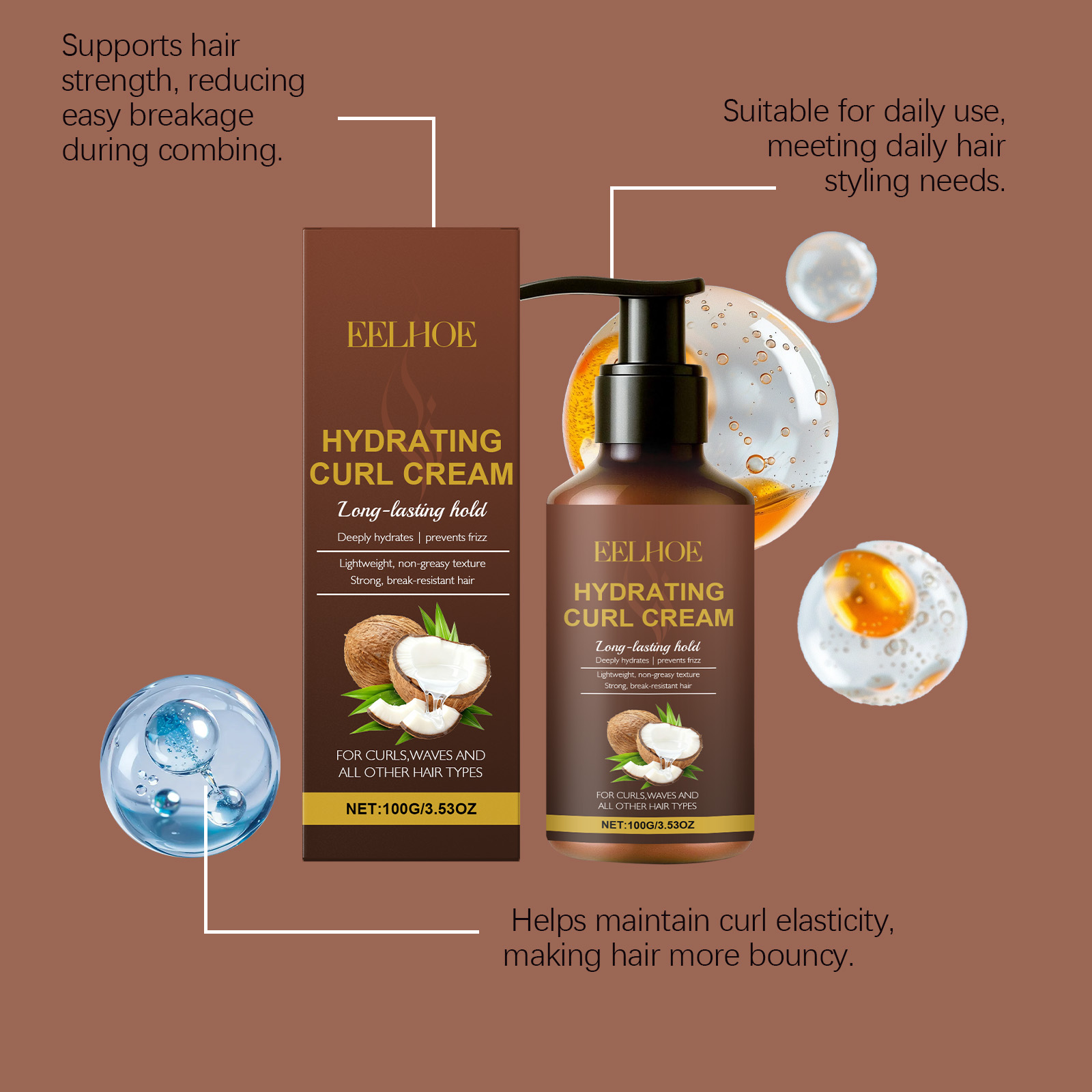 Dalgalı ve Kıvırcık Saçlar İçi - Hair Care For Wavy Hair incelemesi ve fiyatı