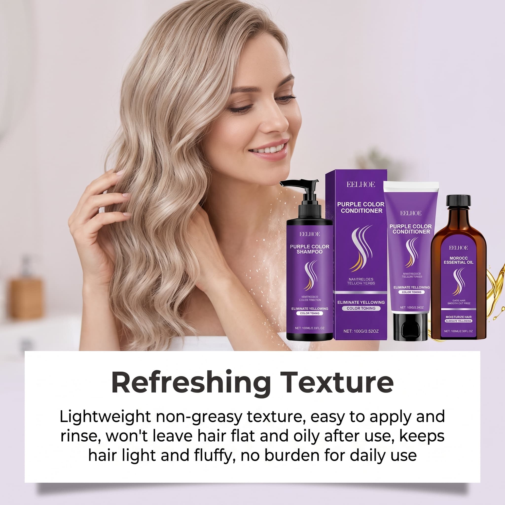 Mor Şampuan Seti, Saç Kremi, S - Hair Care Serum incelemesi ve fiyatı