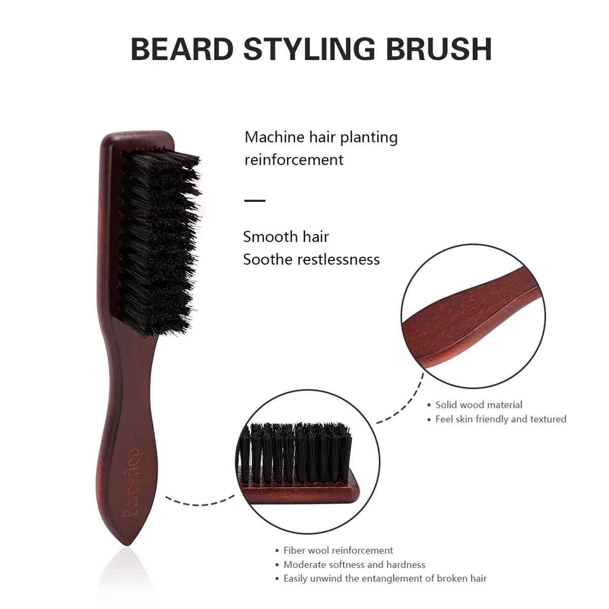 Berber Ahşap Saplı Domuzu Kıl  - Hair Care For Men incelemesi ve fiyatı