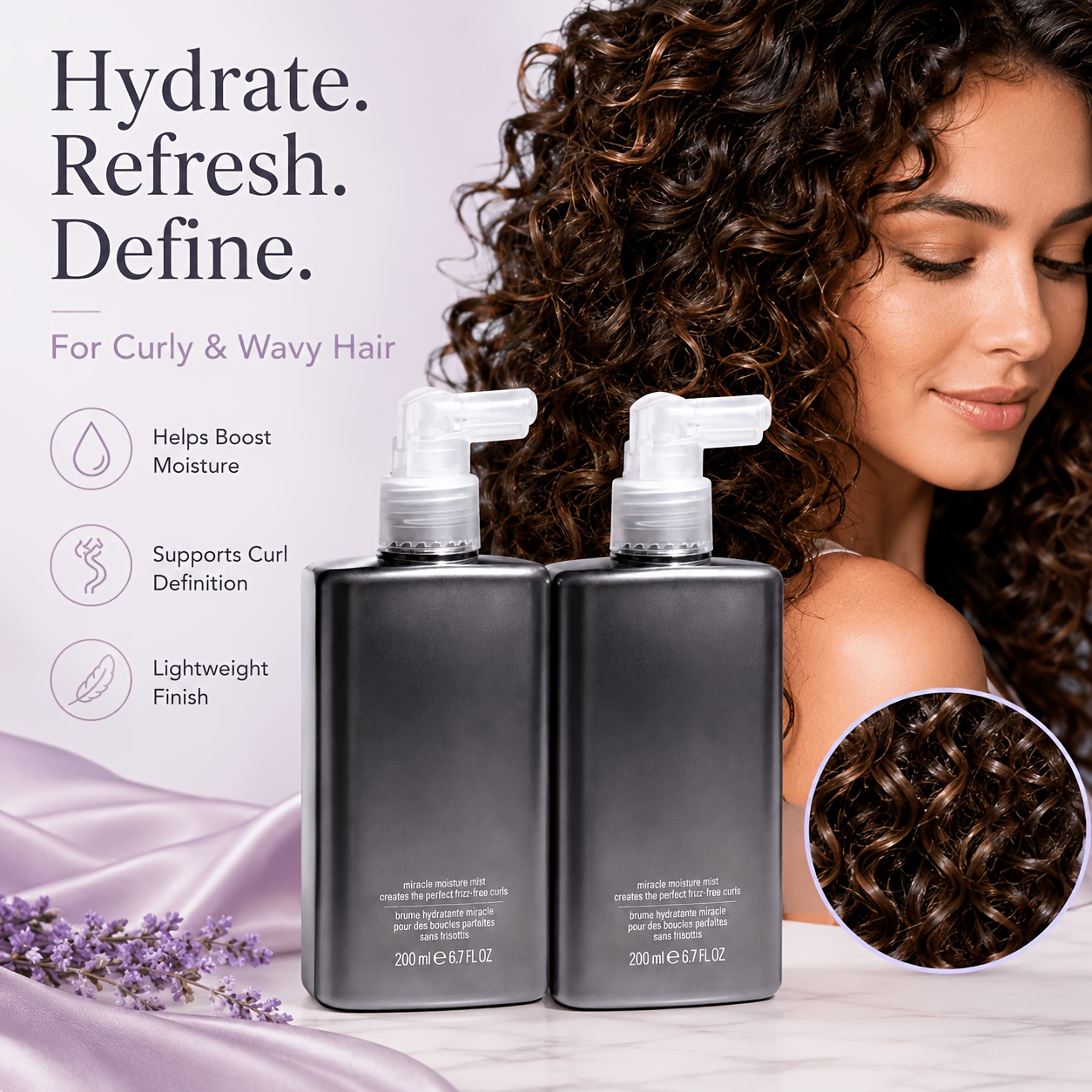 Curl Care Nemlendirici Sprey,  - Hair Care For Wavy Hair incelemesi ve fiyatı