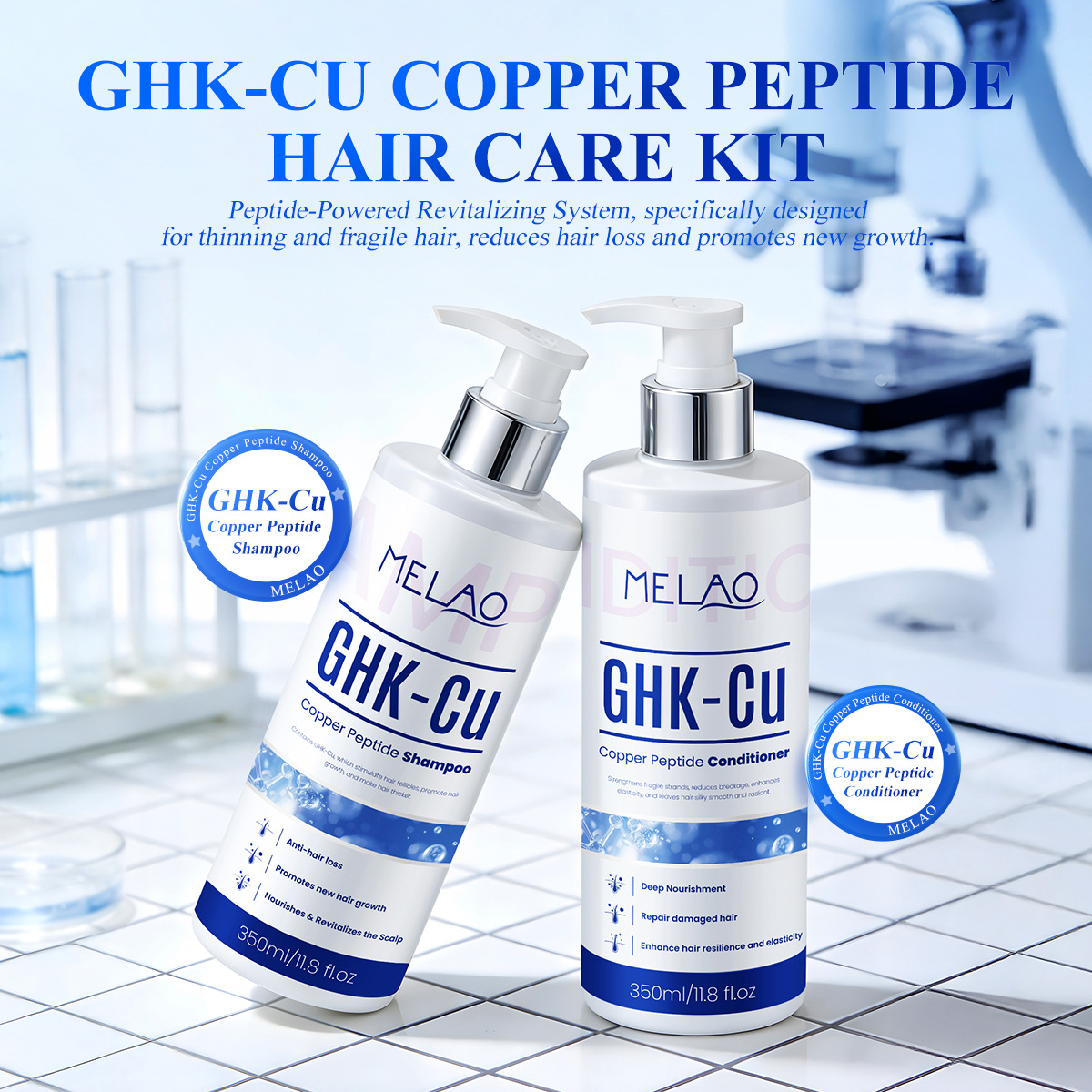 350ml GHK-Cu Bakır Peptid Saç  - Hair Care Tonic incelemesi ve fiyatı