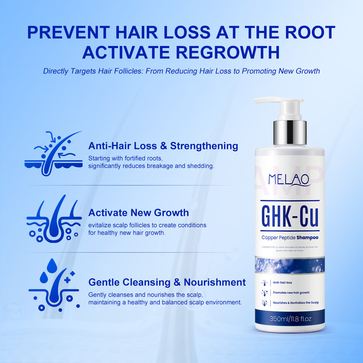 350ml GHK-Cu Bakır Peptid Saç  - Hair Care Tonic incelemesi ve fiyatı