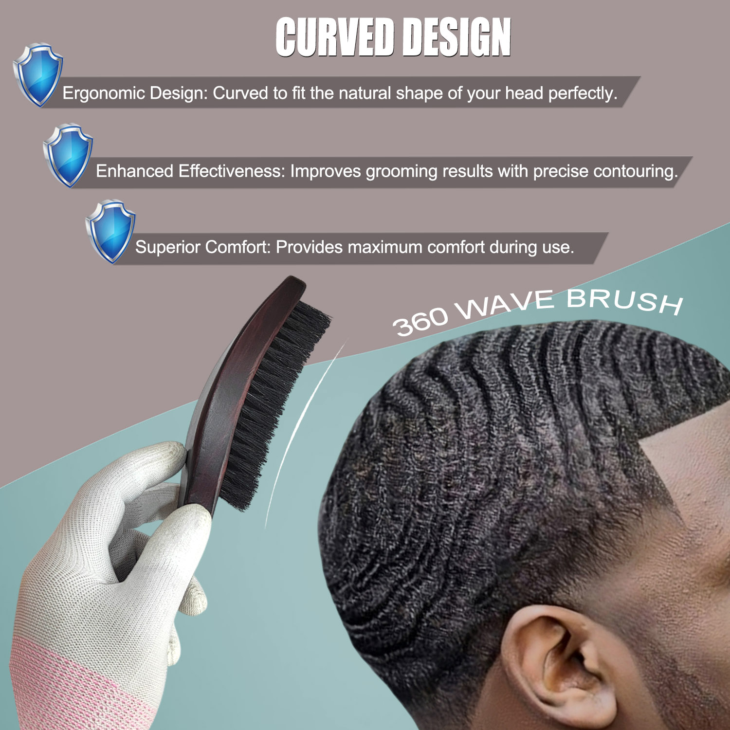 Gracemen 360 Dalgalı Fırça Kav - Hair Care For Men incelemesi ve fiyatı