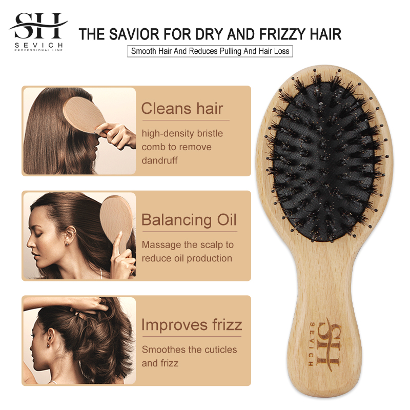 Doğal Domuzu Kıl Saç Kabarık T - Hair Care Salon incelemesi ve fiyatı